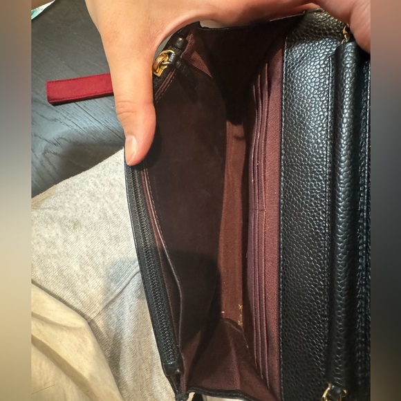 Chanel Classic Wallet on Chain caviar - Picture 5 of 11